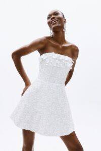 Abito corto da sposa/cerimonia