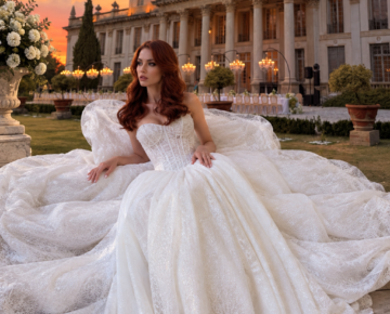Abito da sposa a Villa Des Vergers